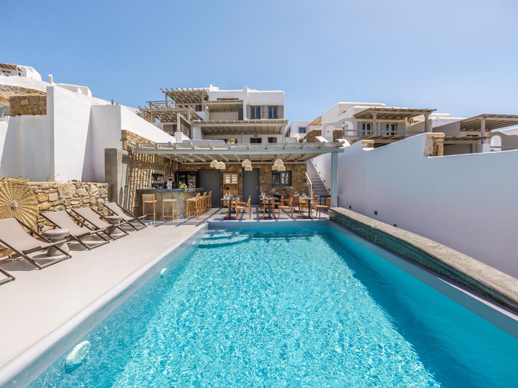 The Mykonist Merchia Beach Villas & Suites المظهر الخارجي الصورة