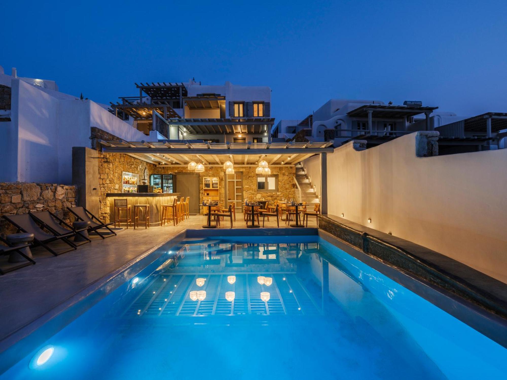 The Mykonist Merchia Beach Villas & Suites المظهر الخارجي الصورة