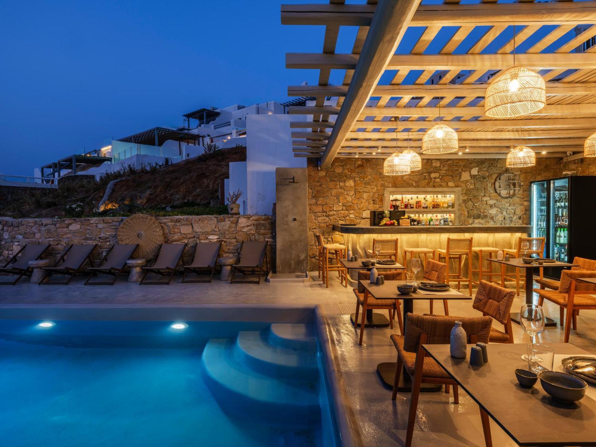 The Mykonist Merchia Beach Villas & Suites المظهر الخارجي الصورة