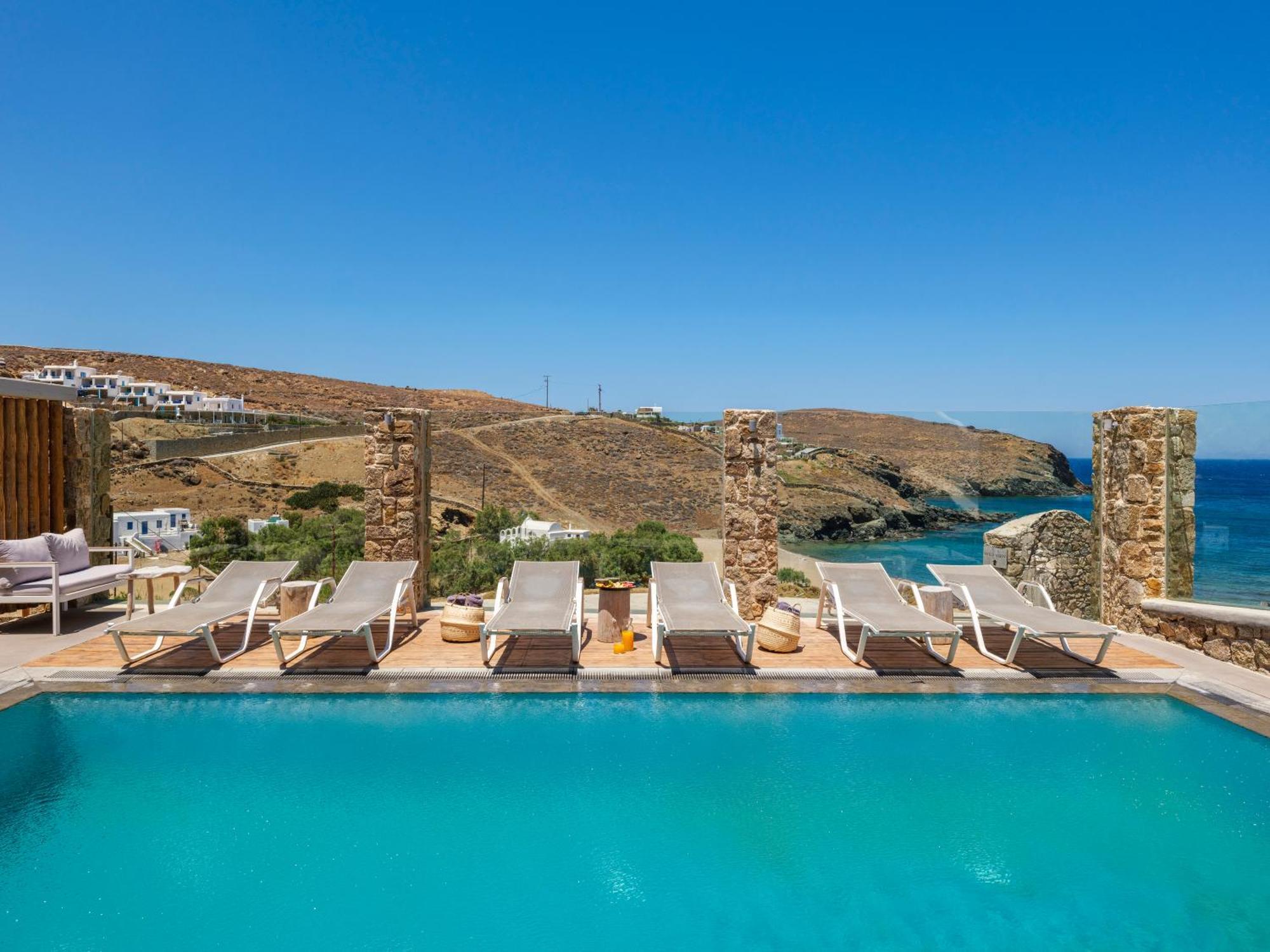 The Mykonist Merchia Beach Villas & Suites المظهر الخارجي الصورة